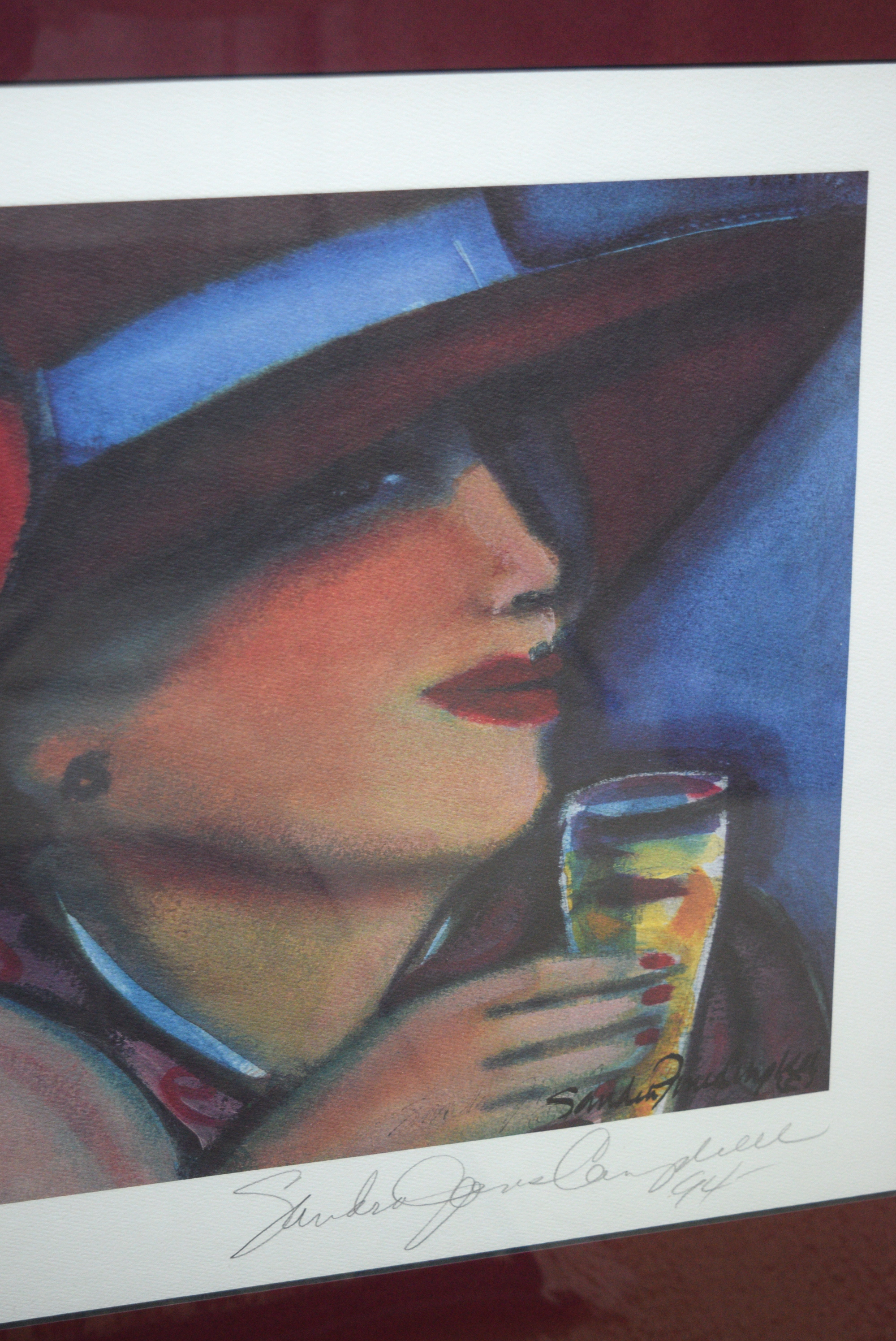 Sandra Jones Campbell Signed Print