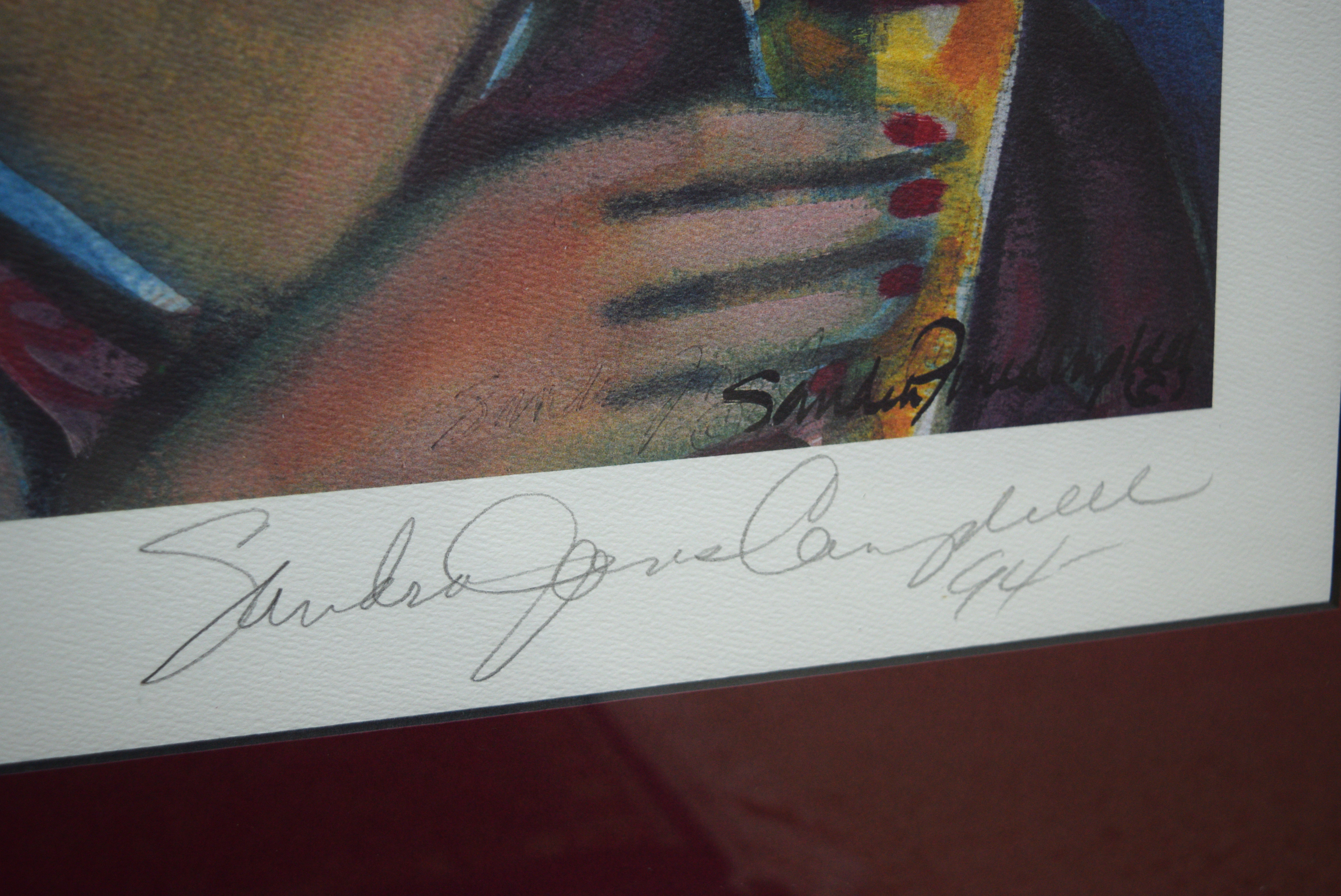 Sandra Jones Campbell Signed Print