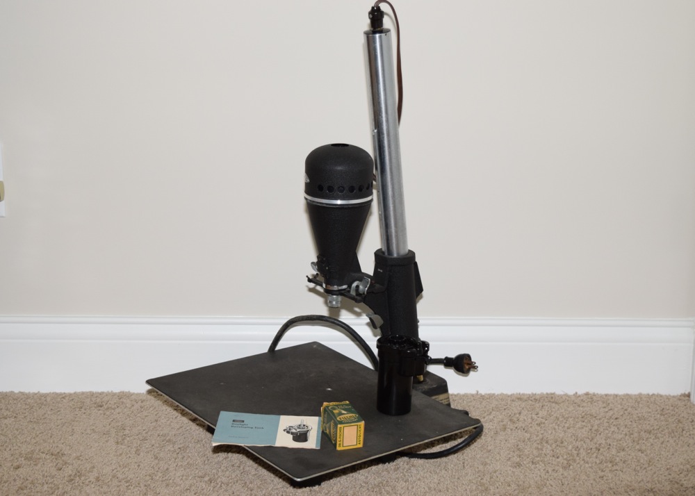 Minox Enlarger with Cover and Minox Daylight Developing Tank