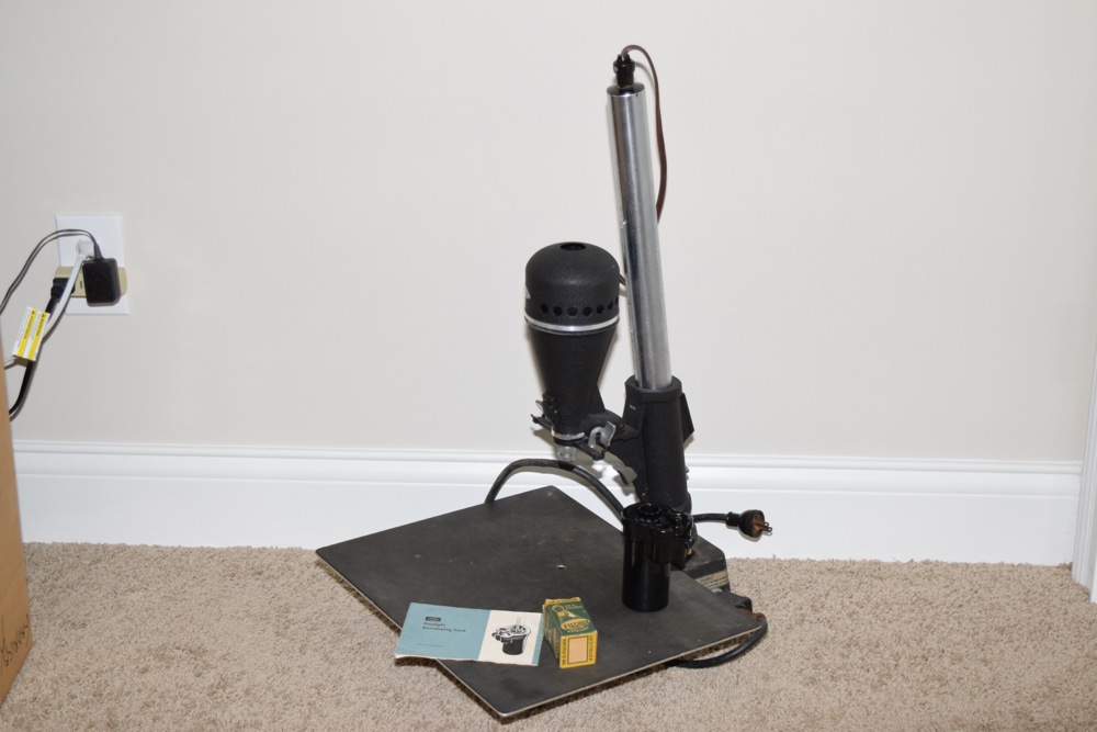 Minox Enlarger with Cover and Minox Daylight Developing Tank