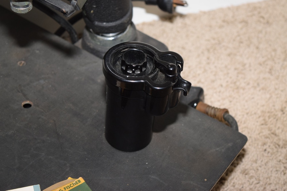 Minox Enlarger with Cover and Minox Daylight Developing Tank