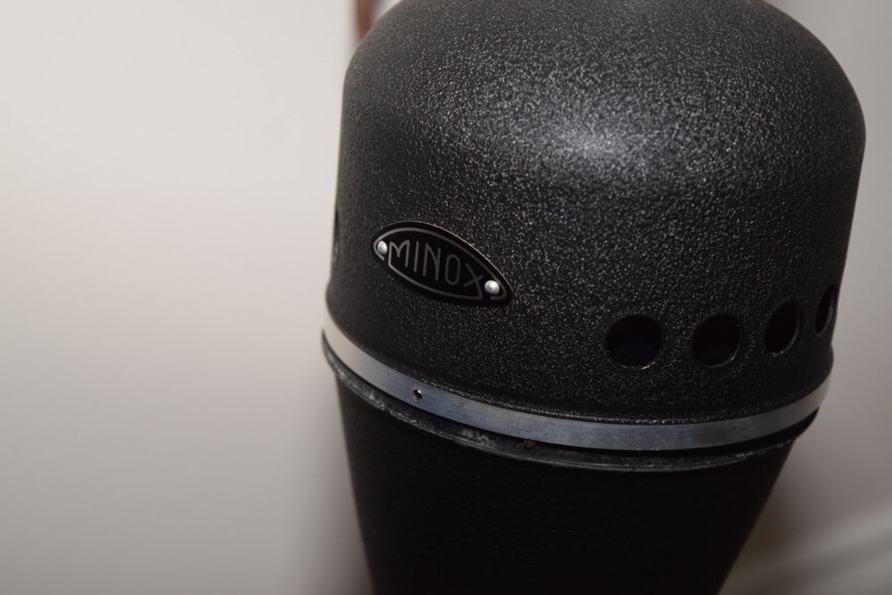 Minox Enlarger with Cover and Minox Daylight Developing Tank