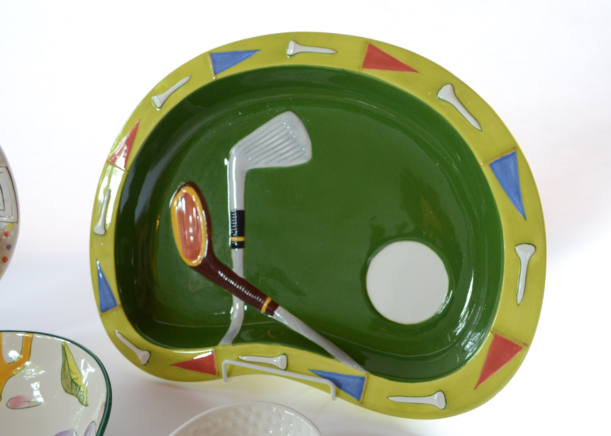 Collection of Decorative Ceramic Serving Platters