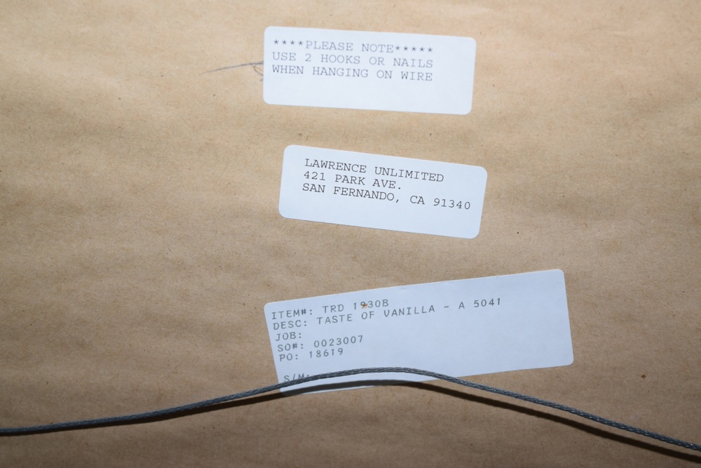 Pair of Matching Prints in Gold-Tone and Black Frame