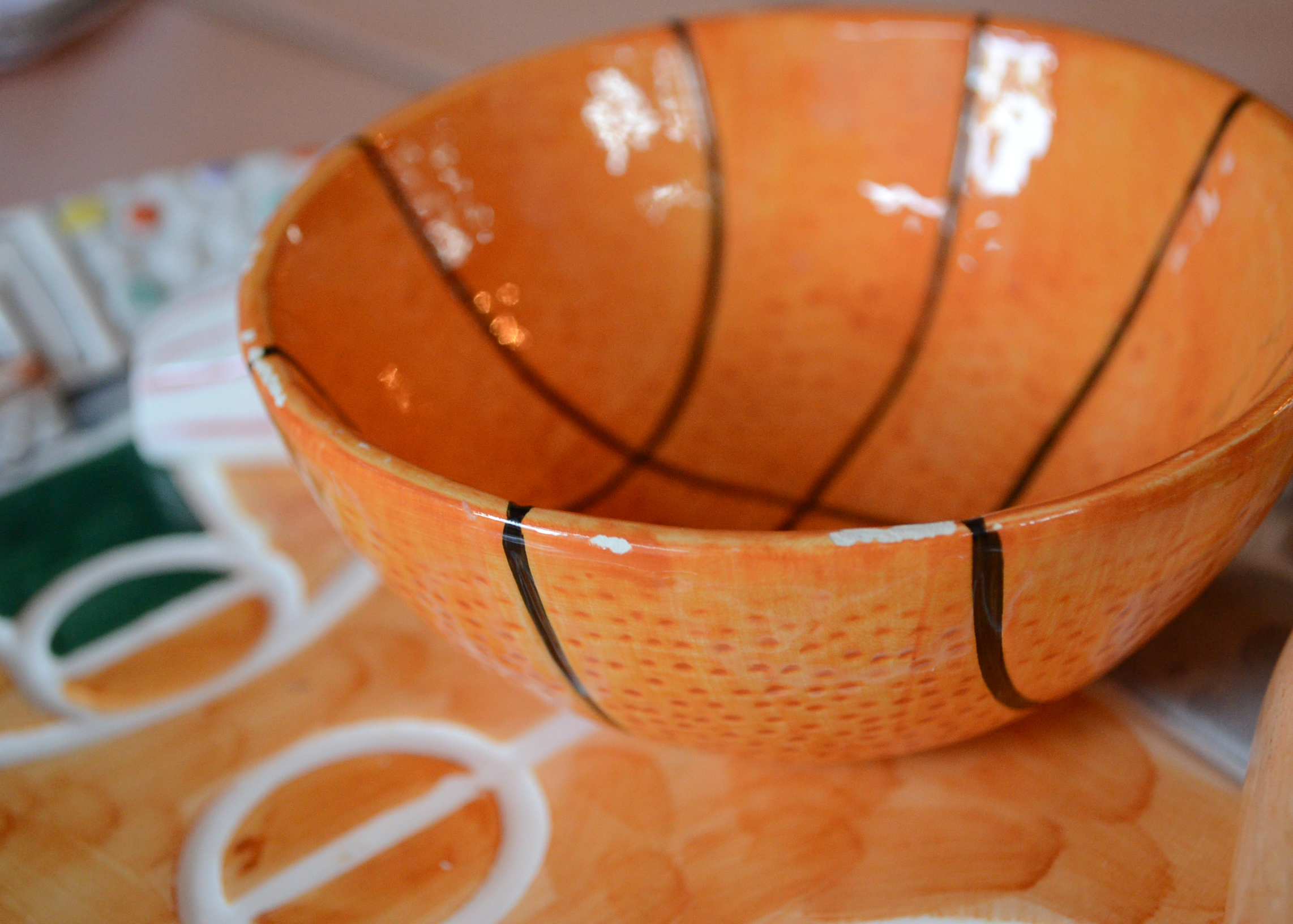 Collection of Decorative Ceramic Serving Platters