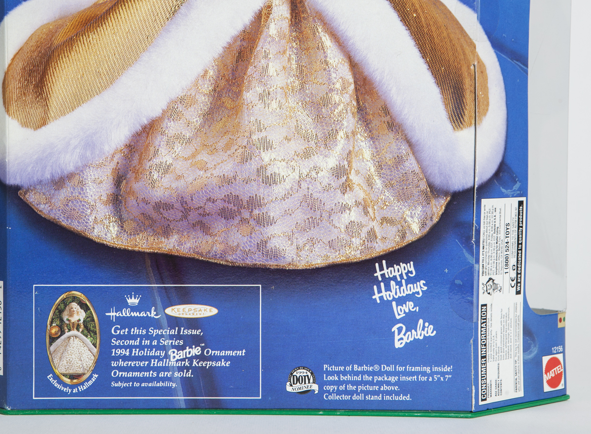 1994 Happy Holidays Barbie, African-American