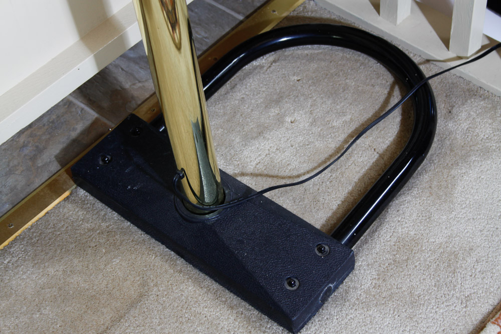 Gold-Toned Five Light Floor lamp