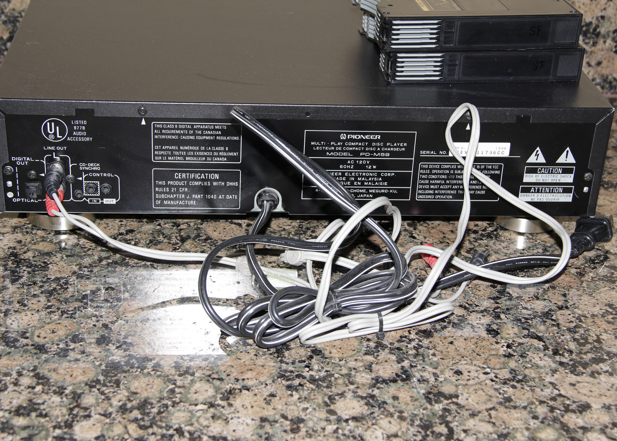 Pioneer Eilte PDM59 CD Player