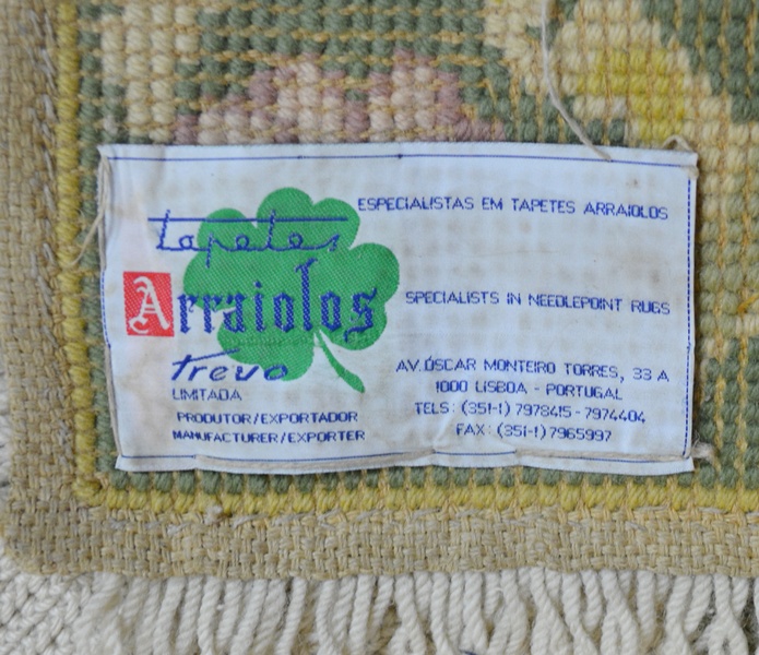 Portugal Arraiolos Needlepoint Area Rug