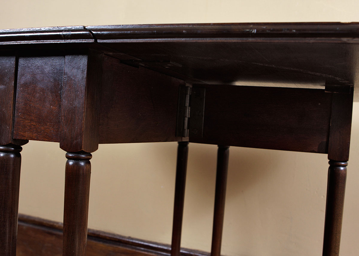 Mahogany Gate Leg Side Table