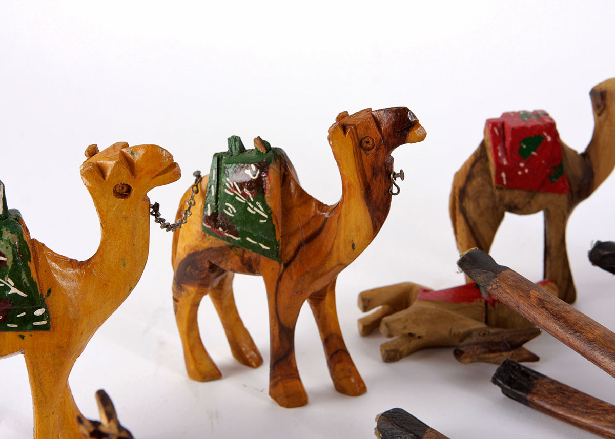Hand Carved Wood Animals