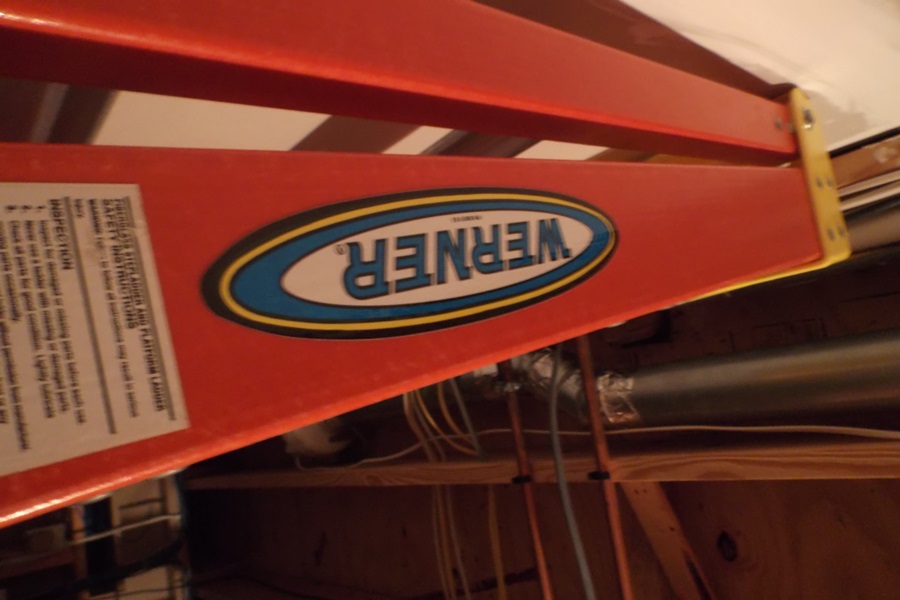 Werner Eight Foot Electro-Master Extra Heavy Duty Step Ladder