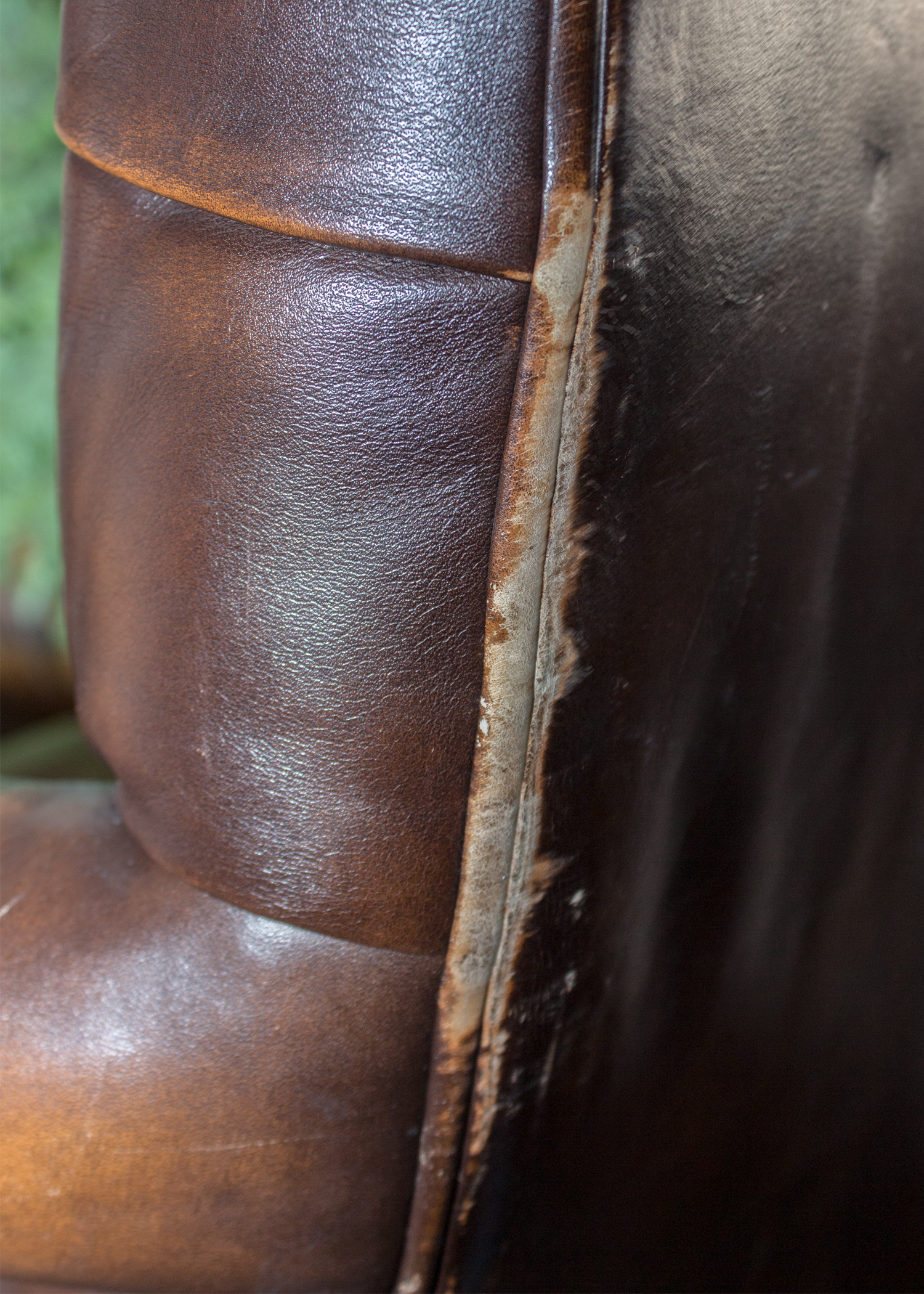 Ralph Lauren Leather Tufted Executive Desk Chair