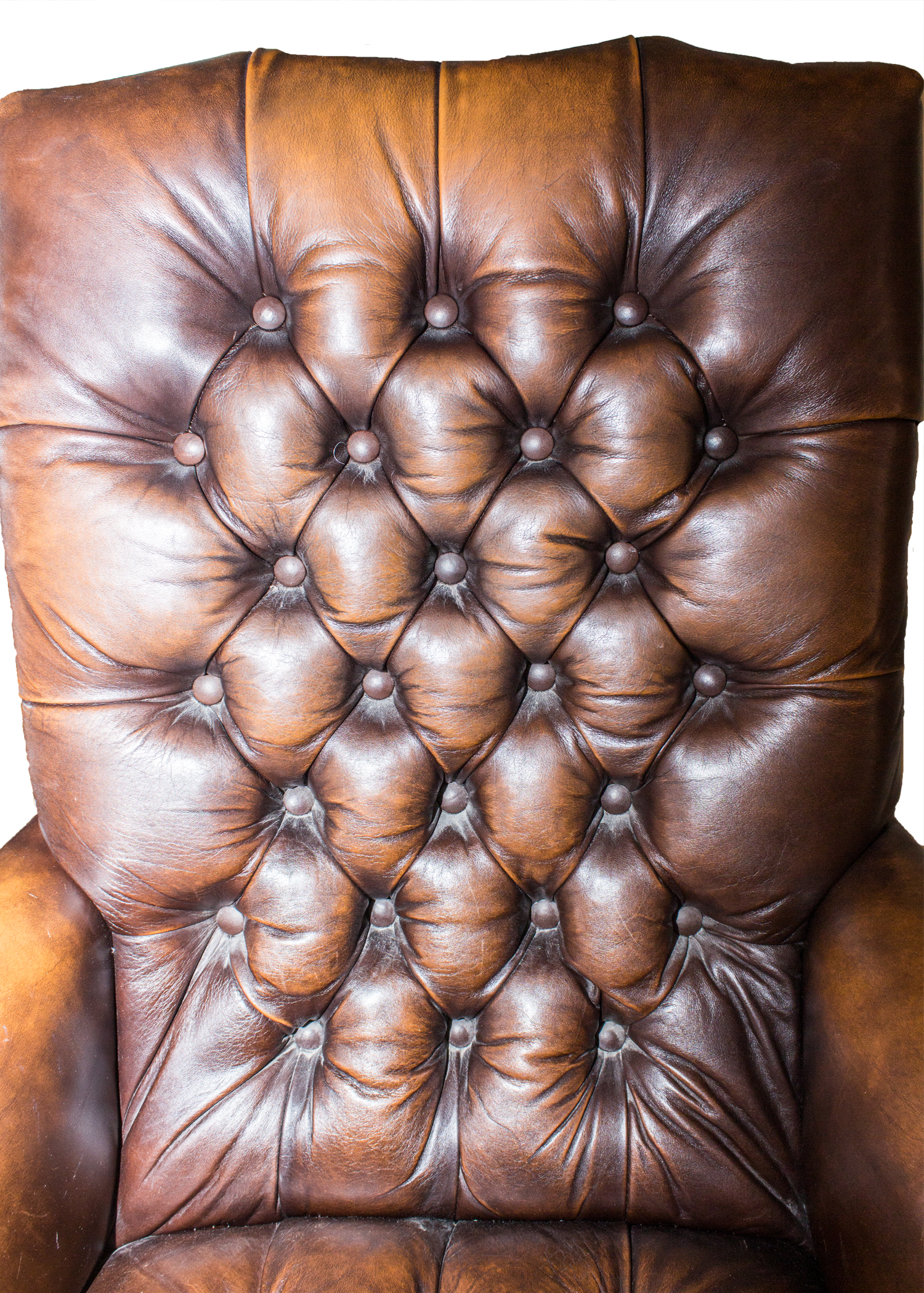 Ralph Lauren Leather Tufted Executive Desk Chair