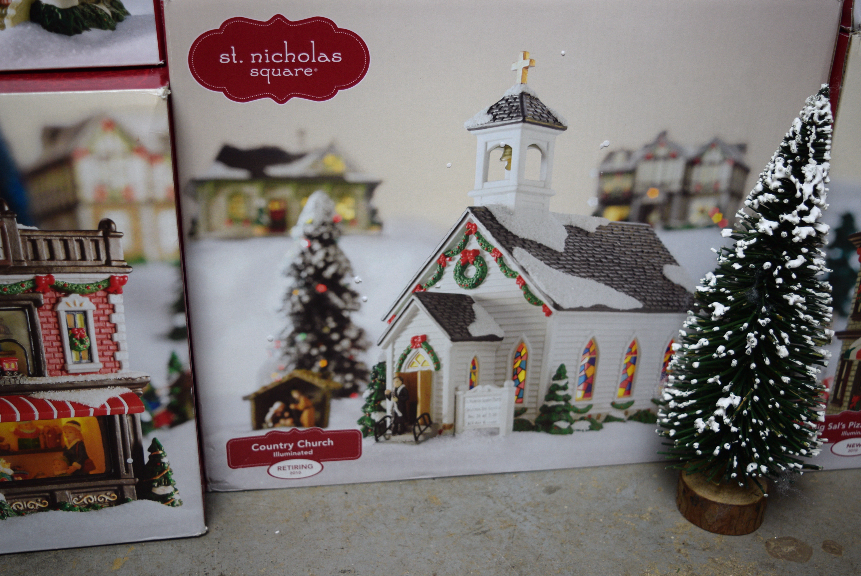 St. Nicholas Square Village Pieces