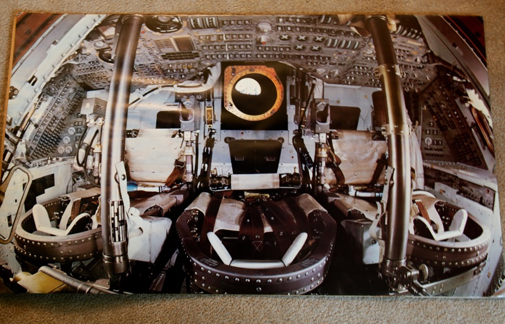 2001: A Space Odyssey Poster and Apollo XI Interior Poster
