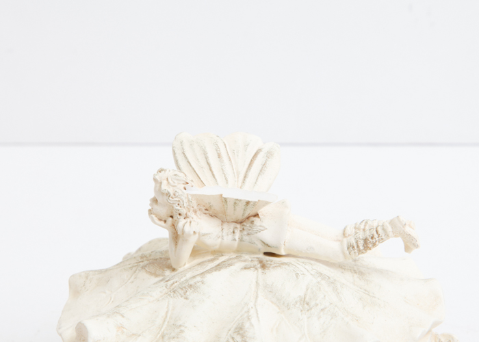 Assorted Pins, Bracelets, and a Fairy Box