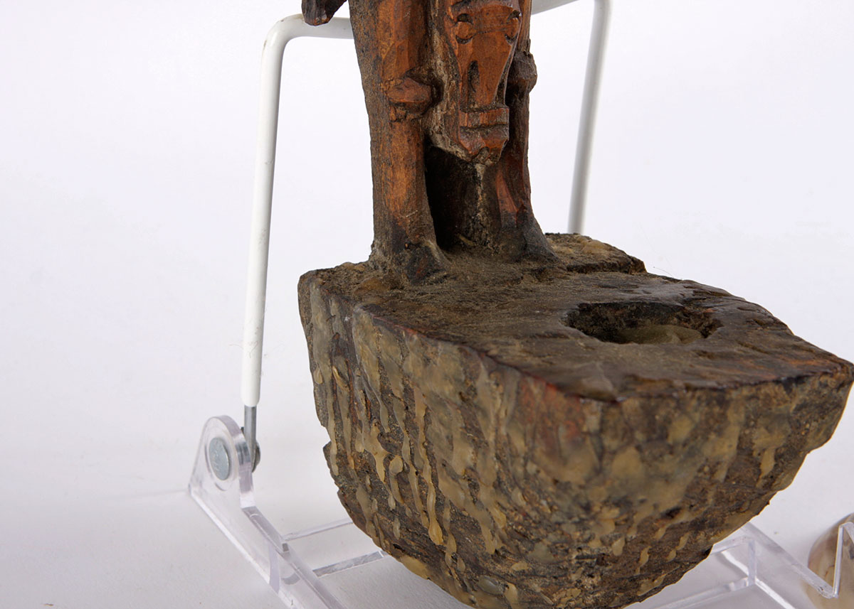 Vintage Don Quixote Carved Candle Sconce