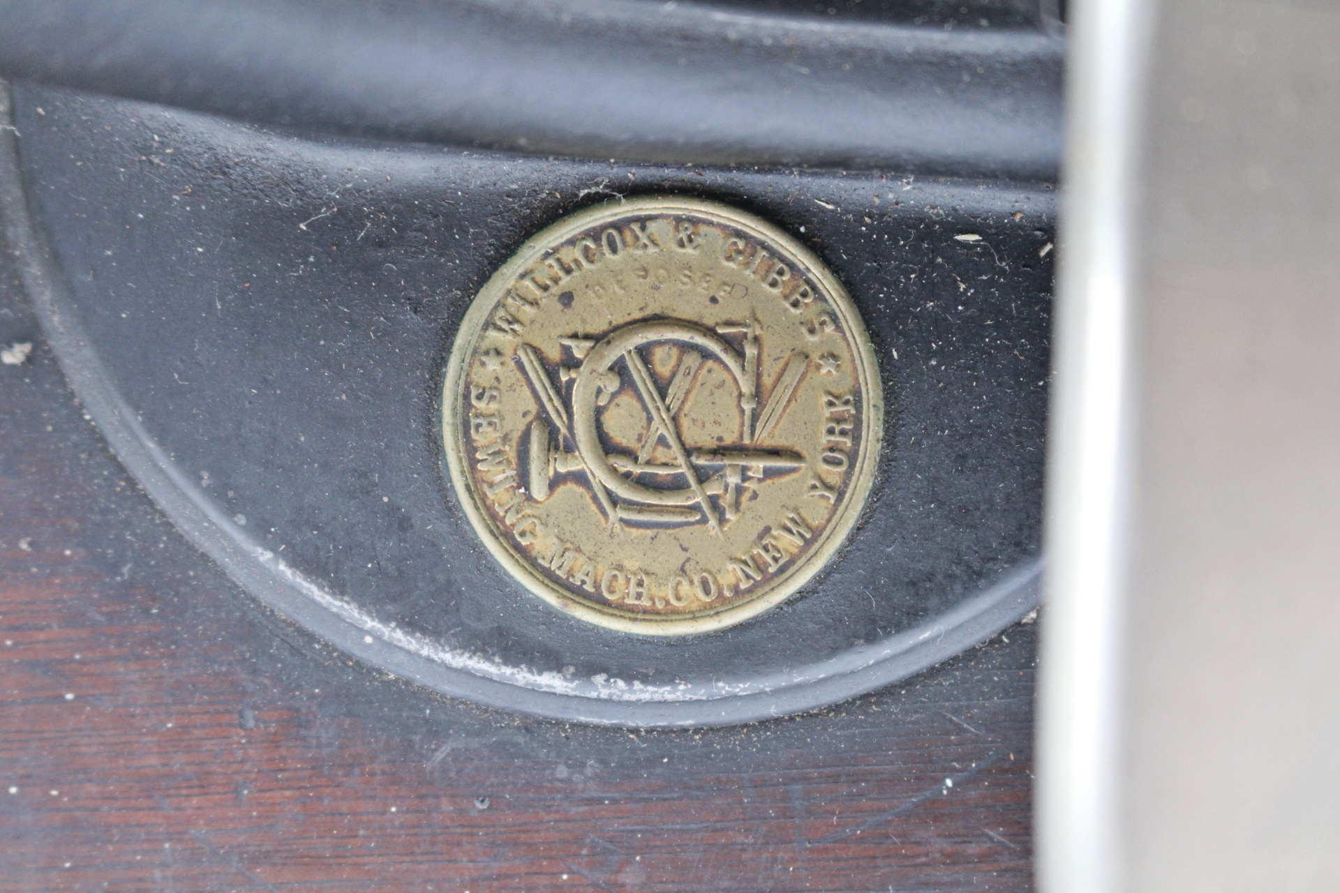 July 4, 1871 Willcox and Gibbs Sewing Machine