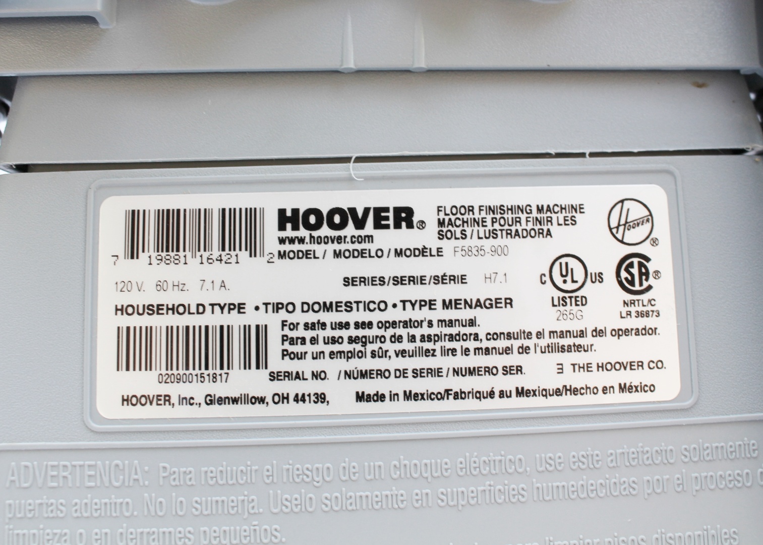 Hoover Stem Vac and Carpet Pro Commercial Vac