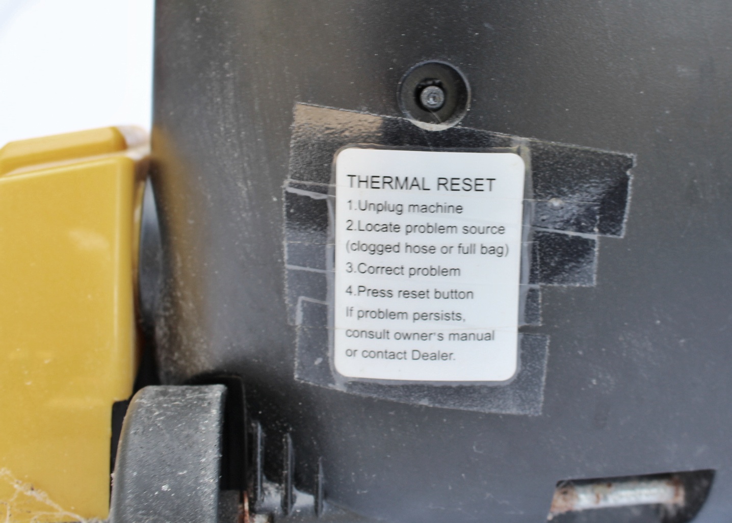 Hoover Stem Vac and Carpet Pro Commercial Vac