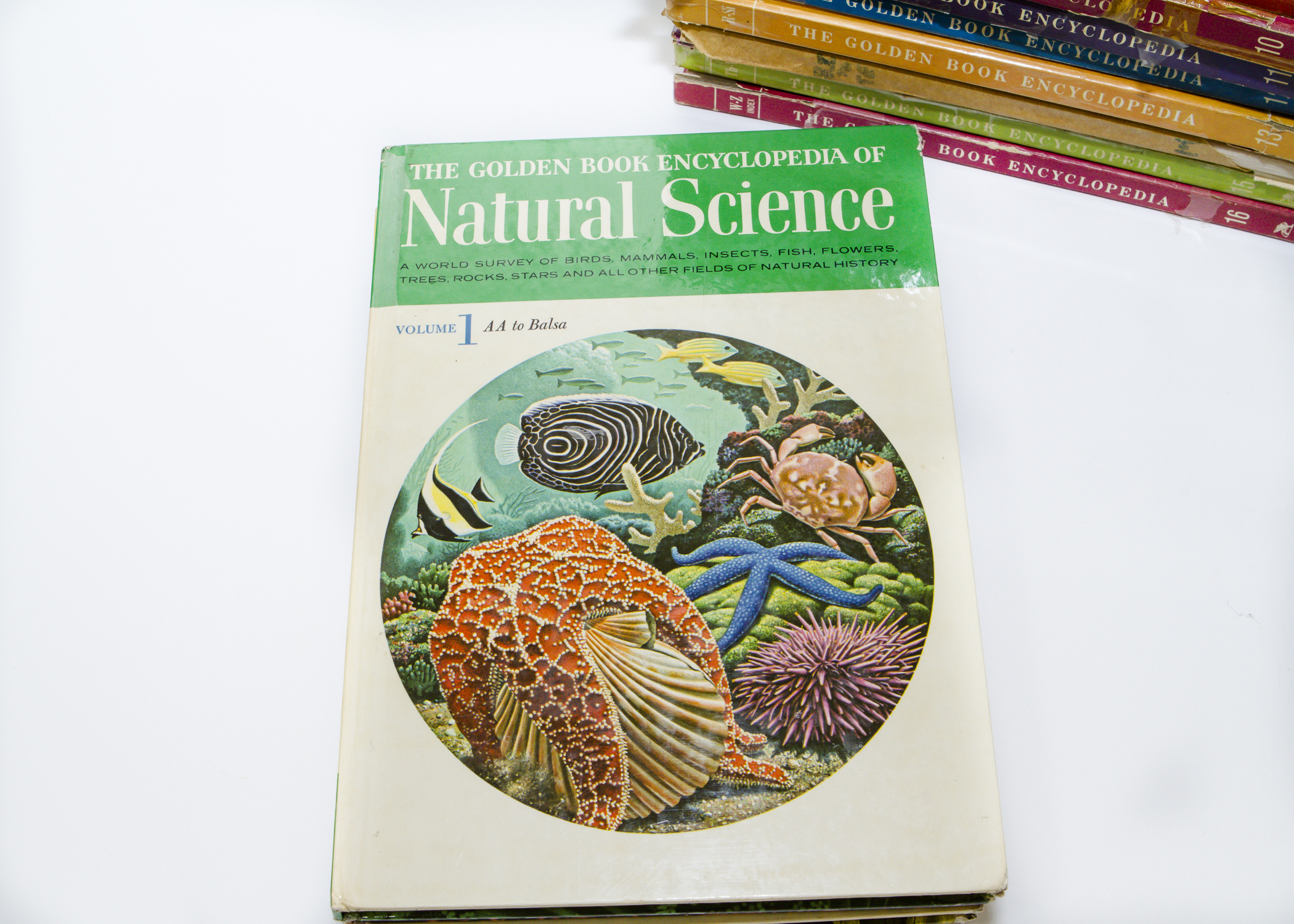 Vintage Set of Golden Book Encyclopedias