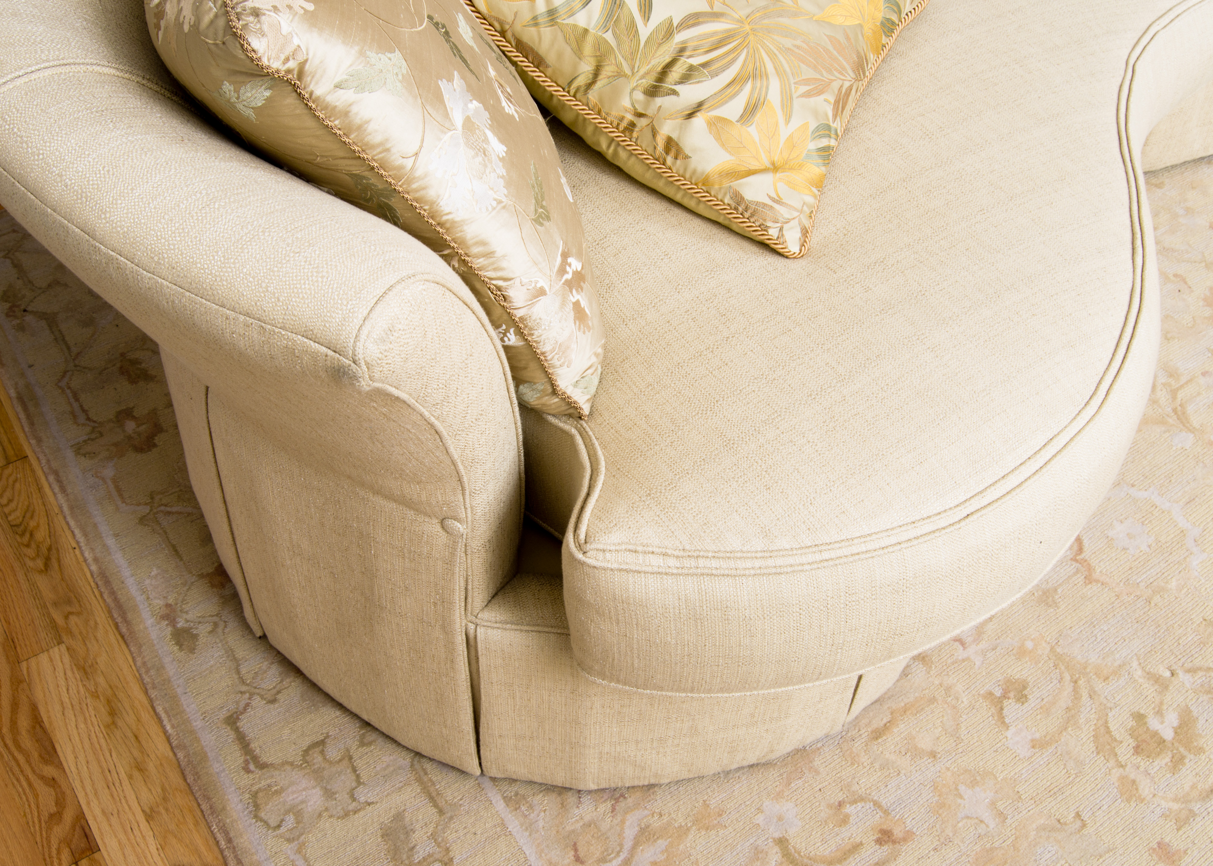 Henredon Curved Sofa