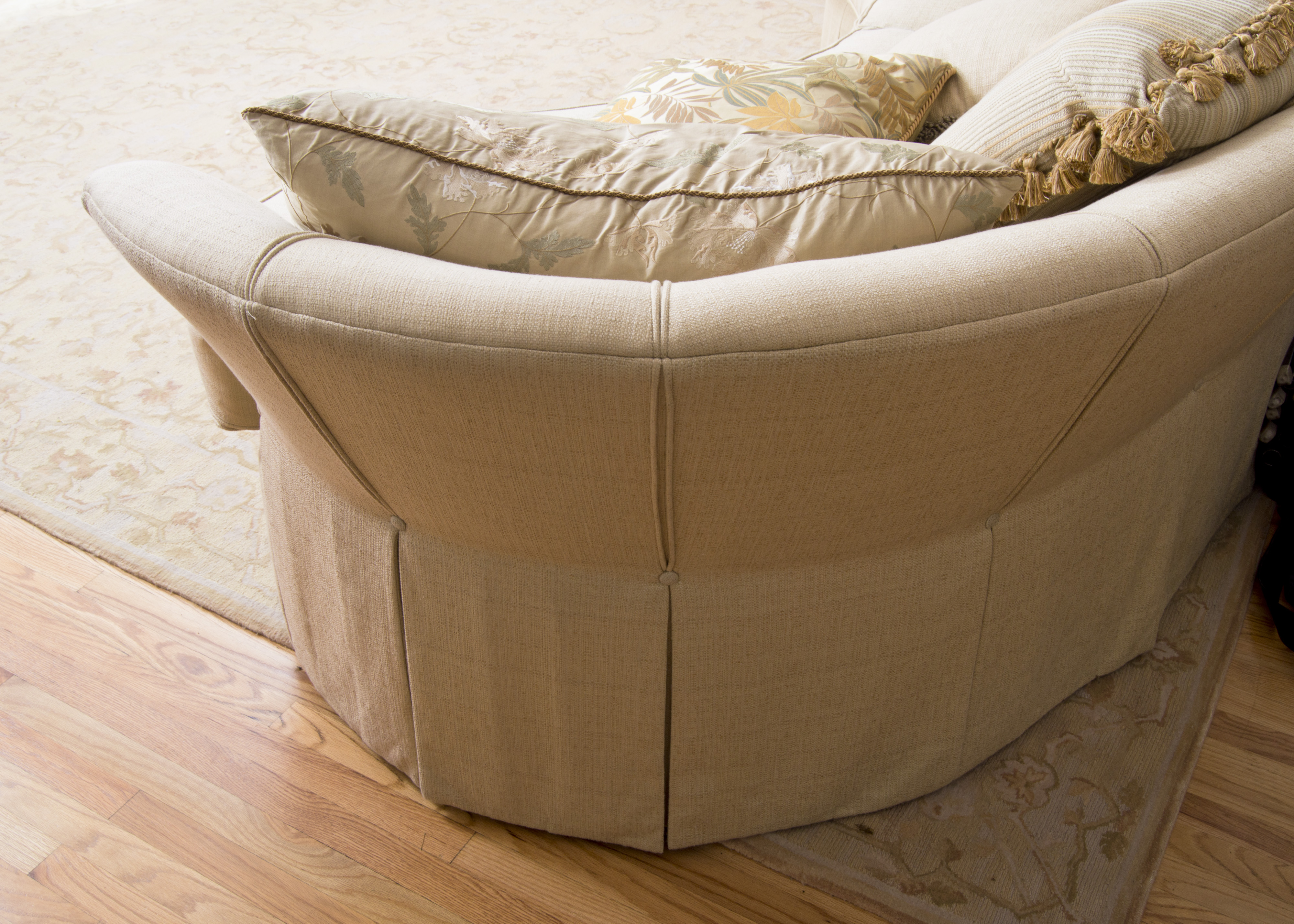 Henredon Curved Sofa