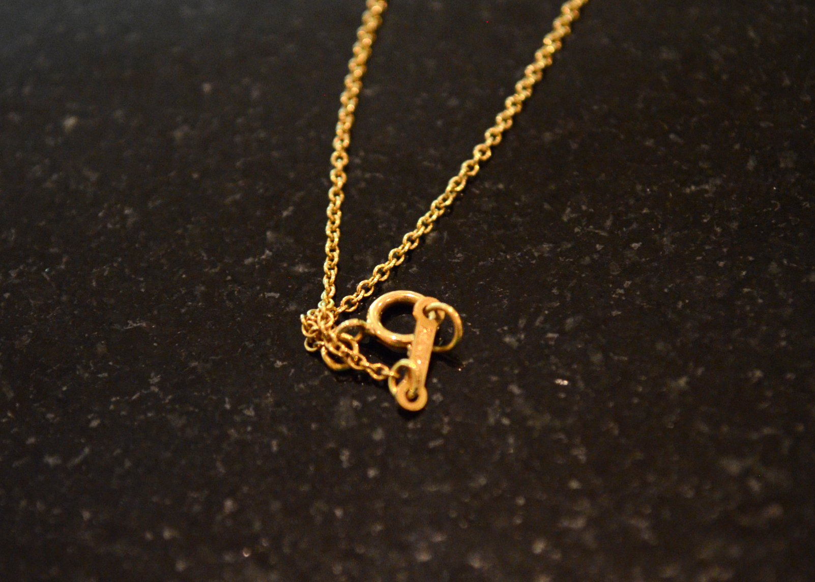 18K Yellow Gold Paloma Picasso Heart Necklace for Tiffany & Co.