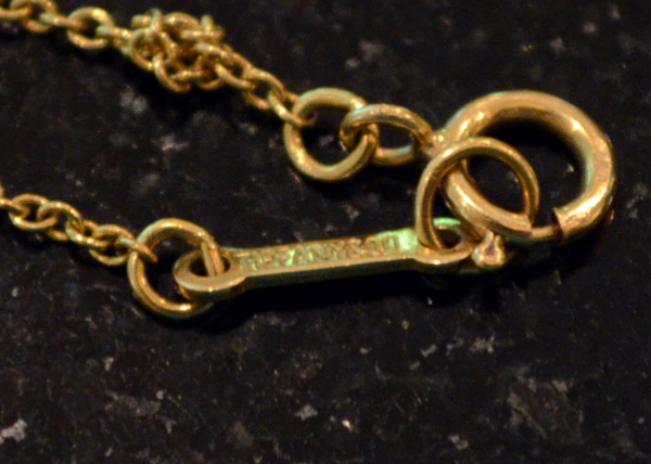 18K Yellow Gold Paloma Picasso Heart Necklace for Tiffany & Co.