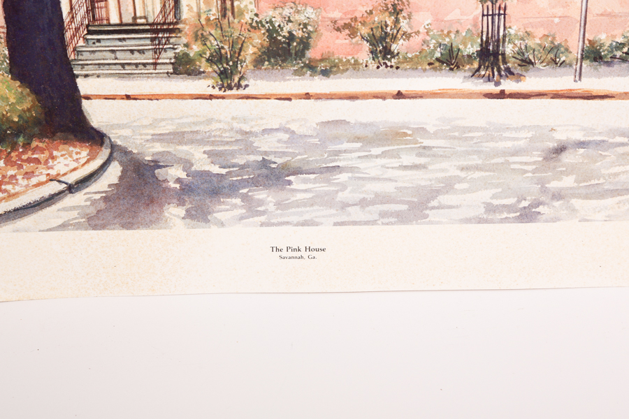 Trio of Gregory Myrick Photo Offset Lithographs