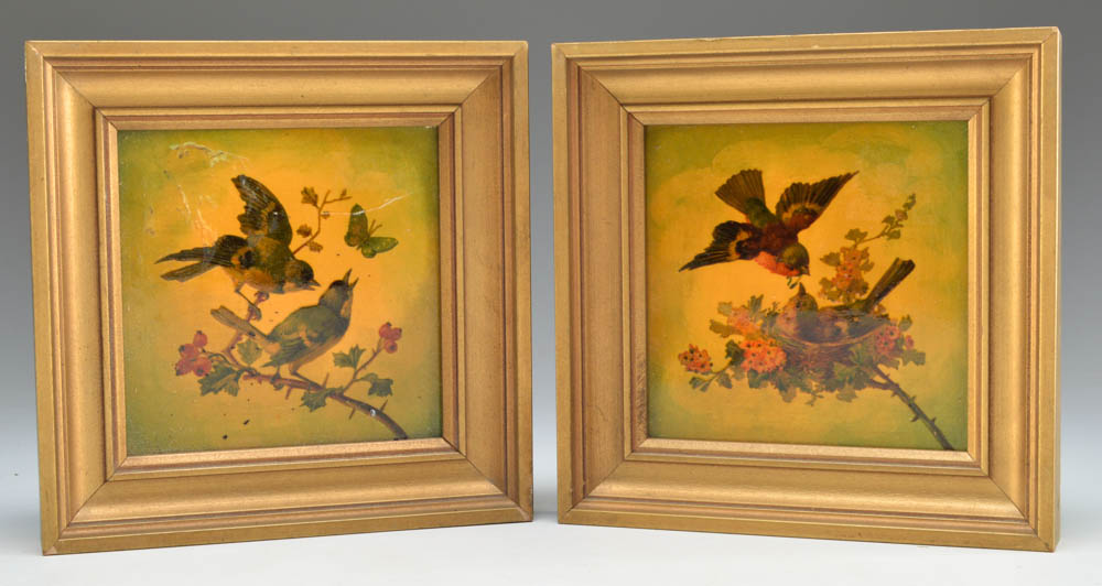 Decorative Ceramic Fruit and Framed Tiles