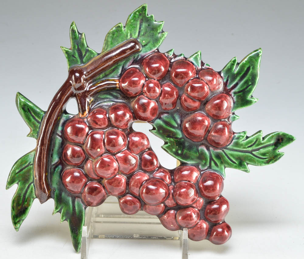 Decorative Ceramic Fruit and Framed Tiles