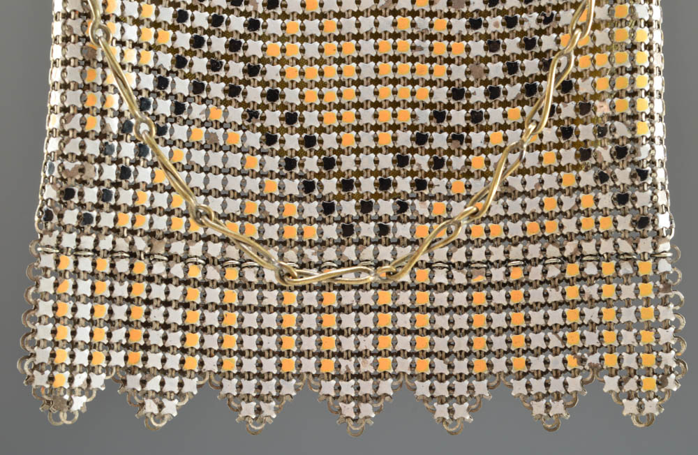 1920s Vintage Metal Mesh Change Purse