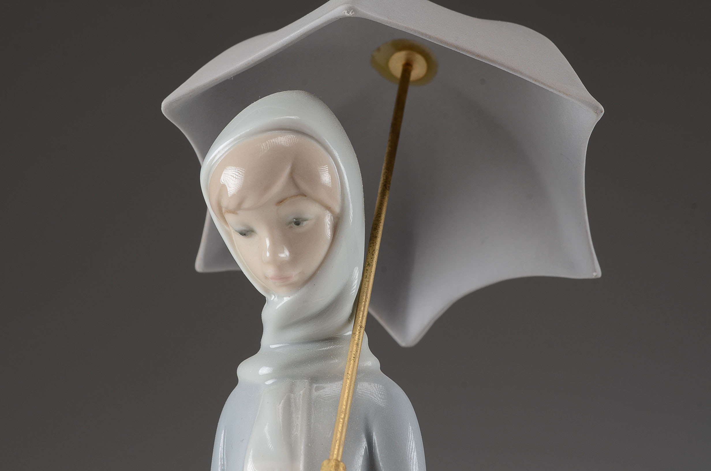 Lladro "Girl with Umbrella" 4510 Figurine