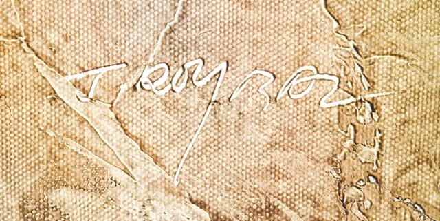 J. Roy Baz Original Oil Painting of Children Playing