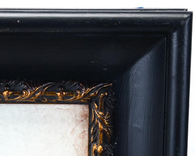 J. Roy Baz Original Oil Painting of Children Playing