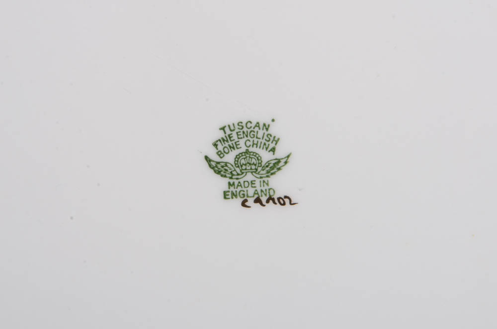 Royal Tuscan "Claridge" Snack & Tea Set