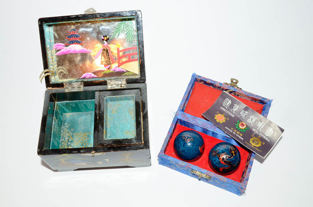 Assortment of Oriental Boxes