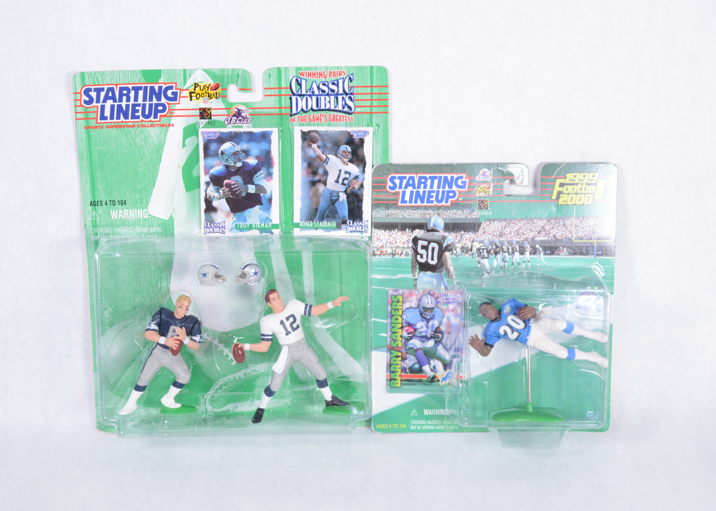 Assortment of Collectible Football Figurines
