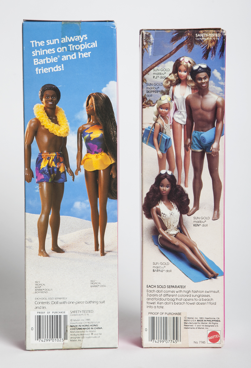 Vintage Sun Gold Malibu Barbie and Tropical Ken