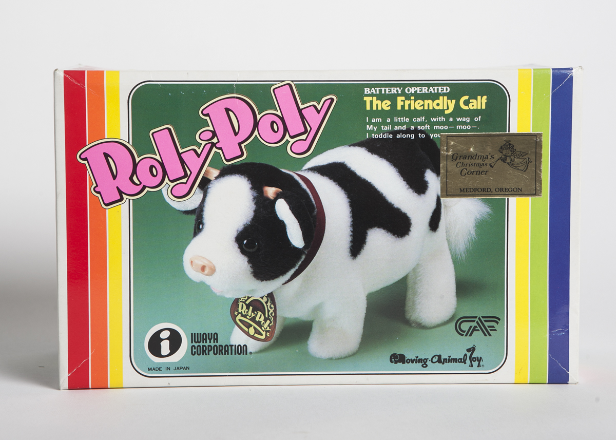 Vintage Roly Poly Friendly Calf