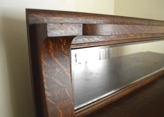 Antique Fancy Furniture Empire Buffet