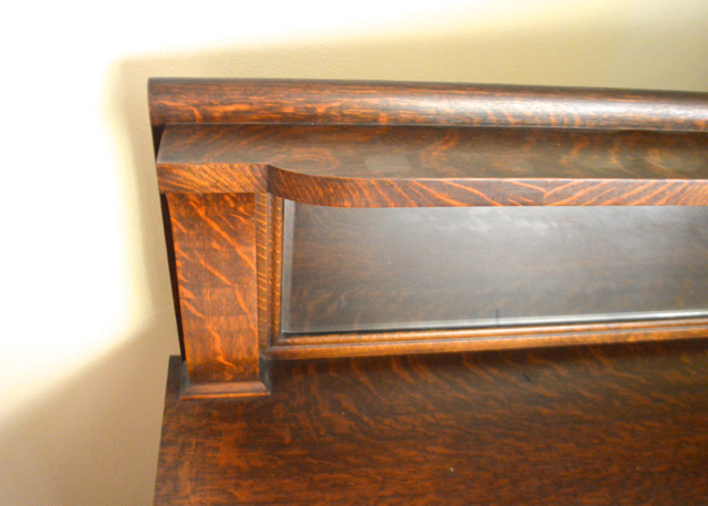 Antique Fancy Furniture Empire Buffet