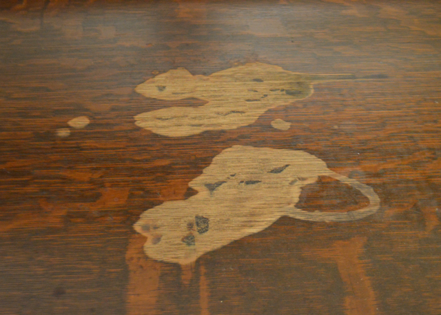 Antique Fancy Furniture Empire Buffet