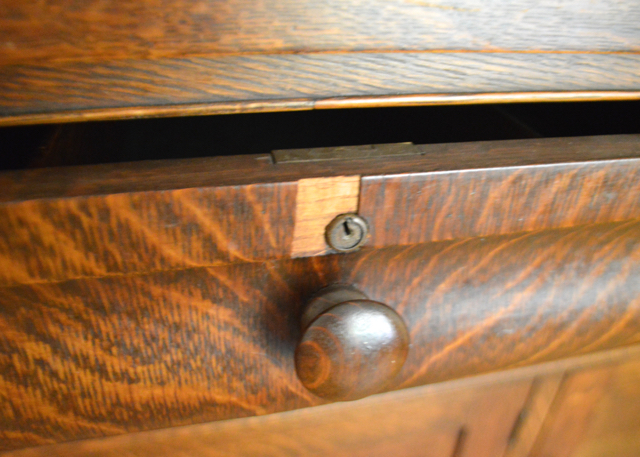 Antique Fancy Furniture Empire Buffet