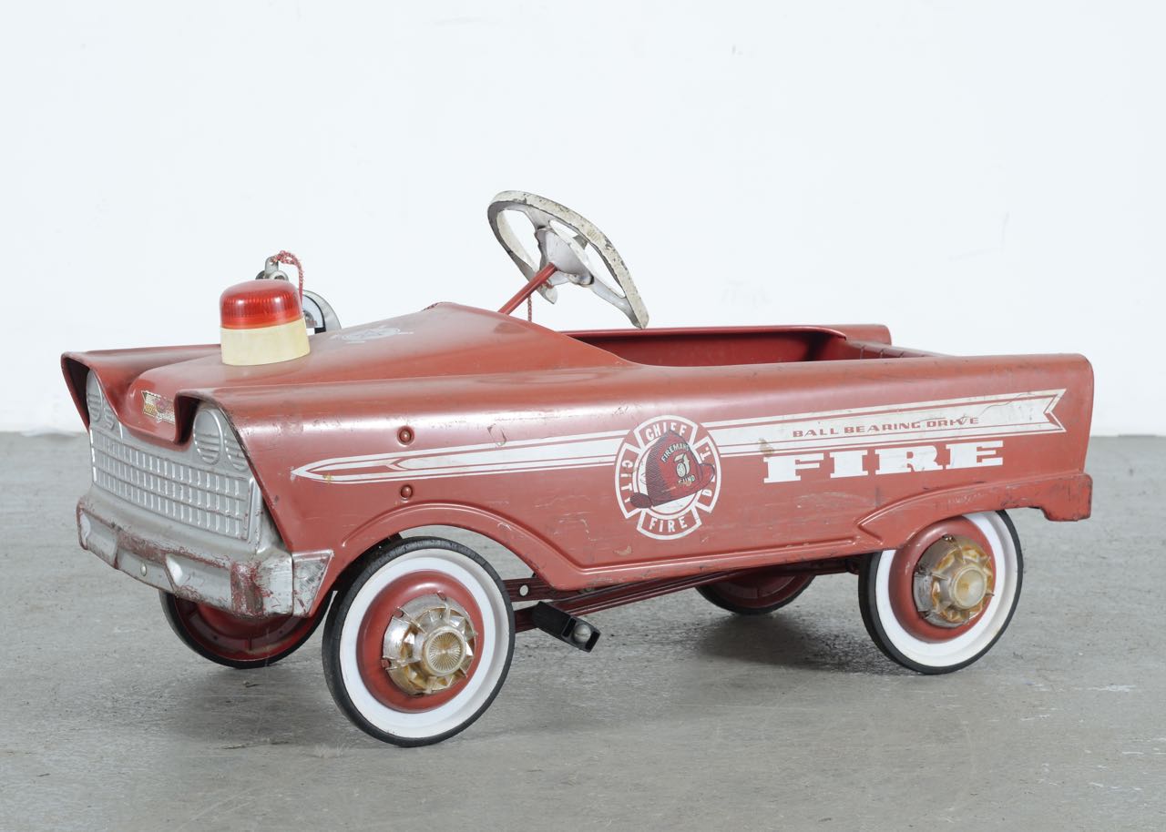 Vintage Murray Fire Chief Pedal Car Circa 1960s