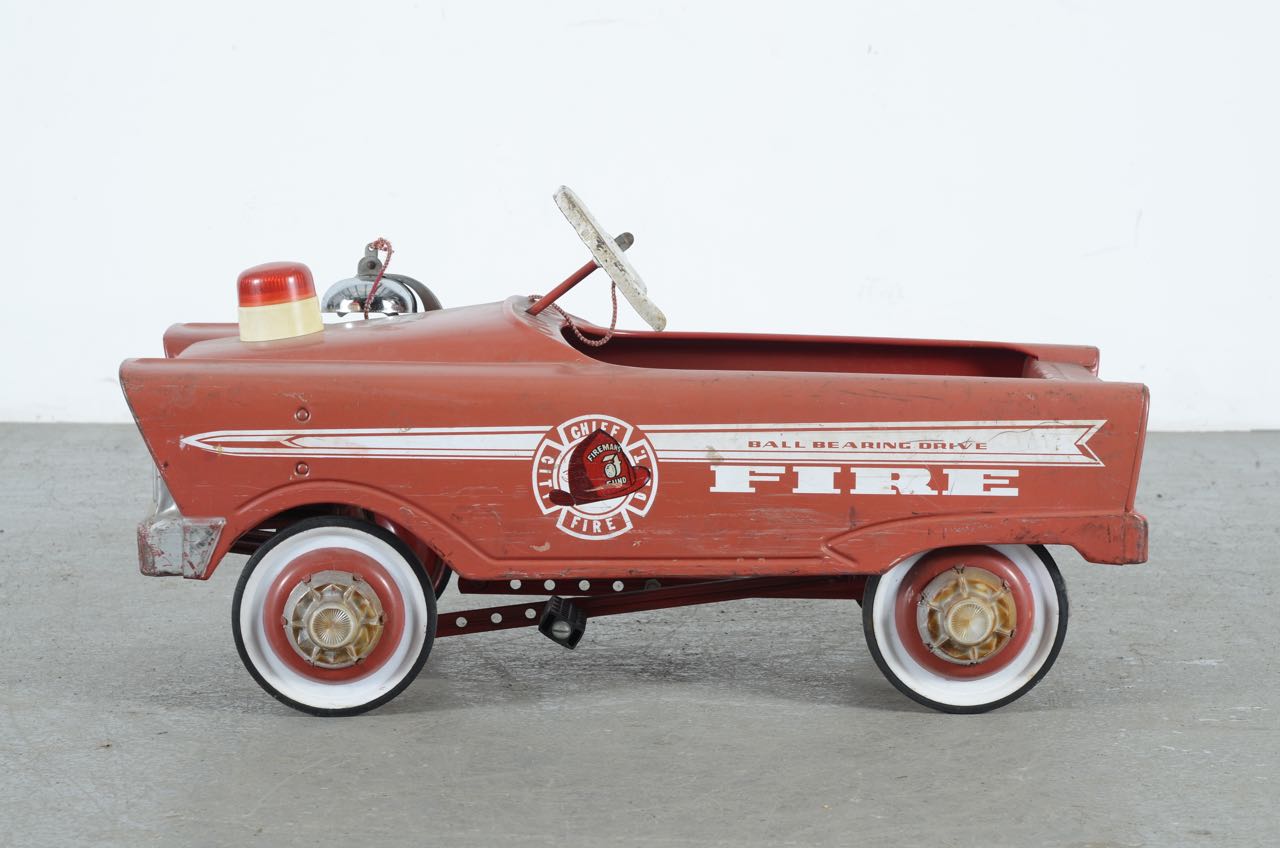 Vintage Murray Fire Chief Pedal Car Circa 1960s