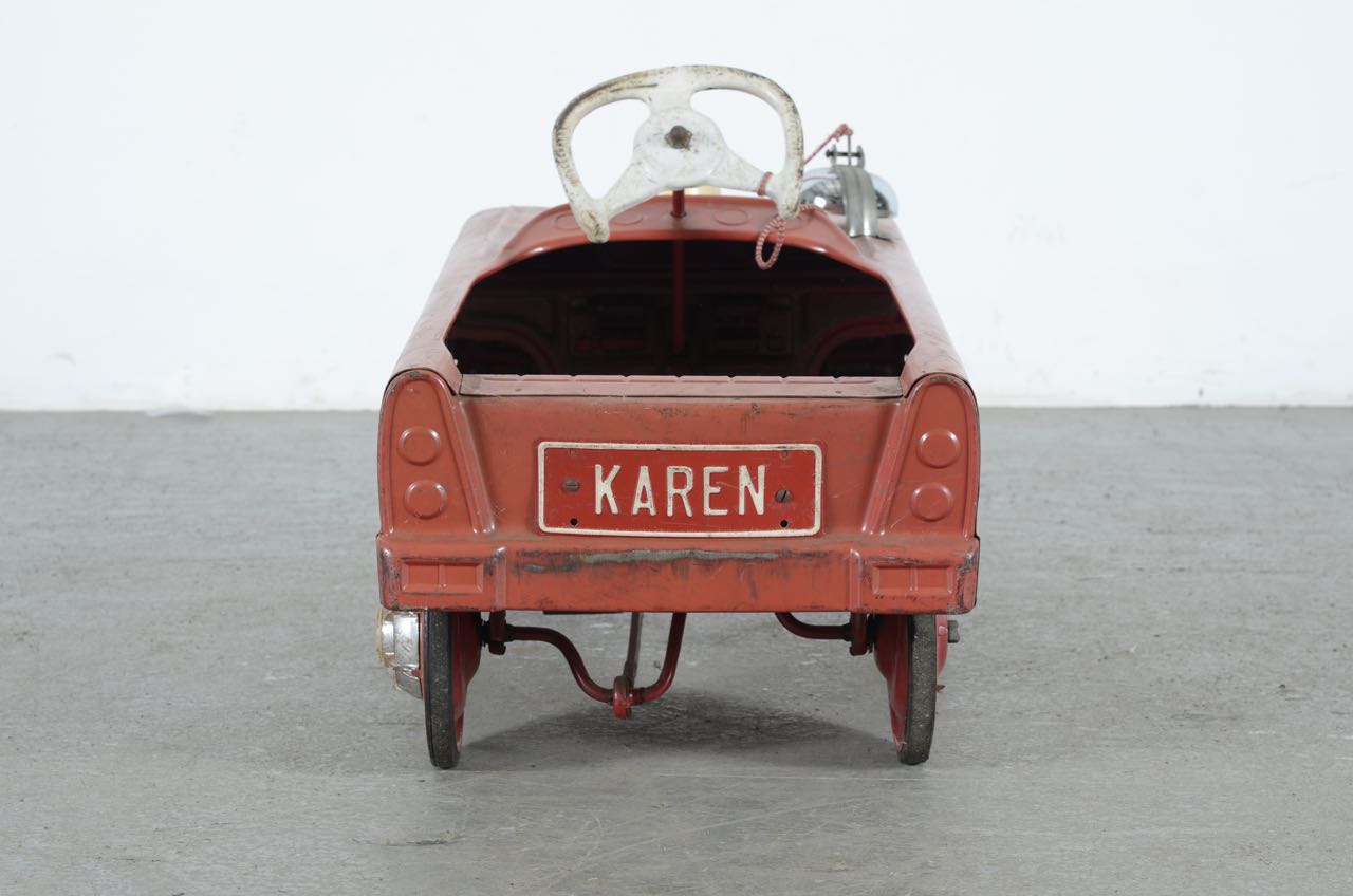 Vintage Murray Fire Chief Pedal Car Circa 1960s