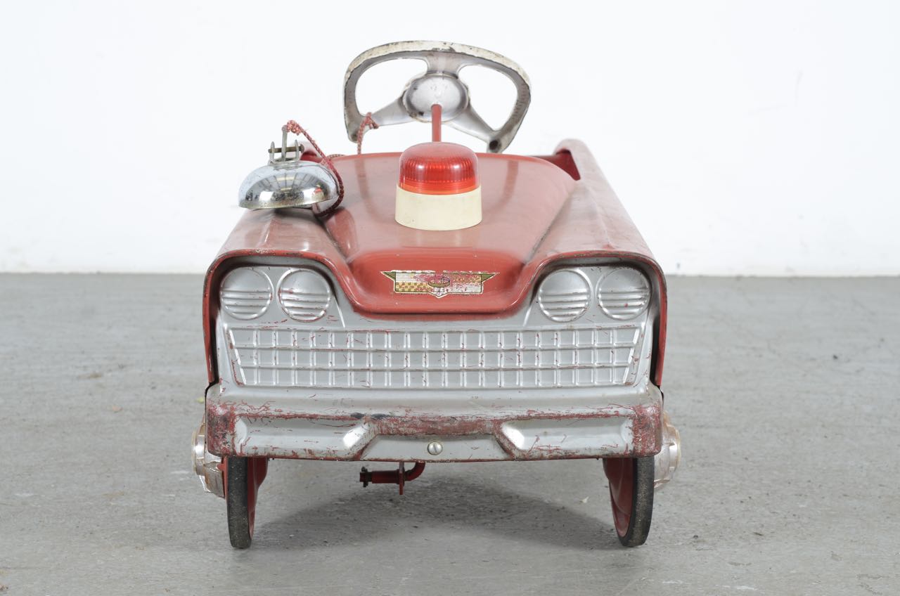 Vintage Murray Fire Chief Pedal Car Circa 1960s